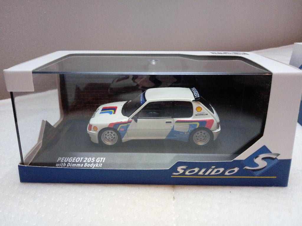 Peugeot 205 GTI Dimma bodykit 1/43 Solido, Ophalen, Nieuw, Auto, Solido