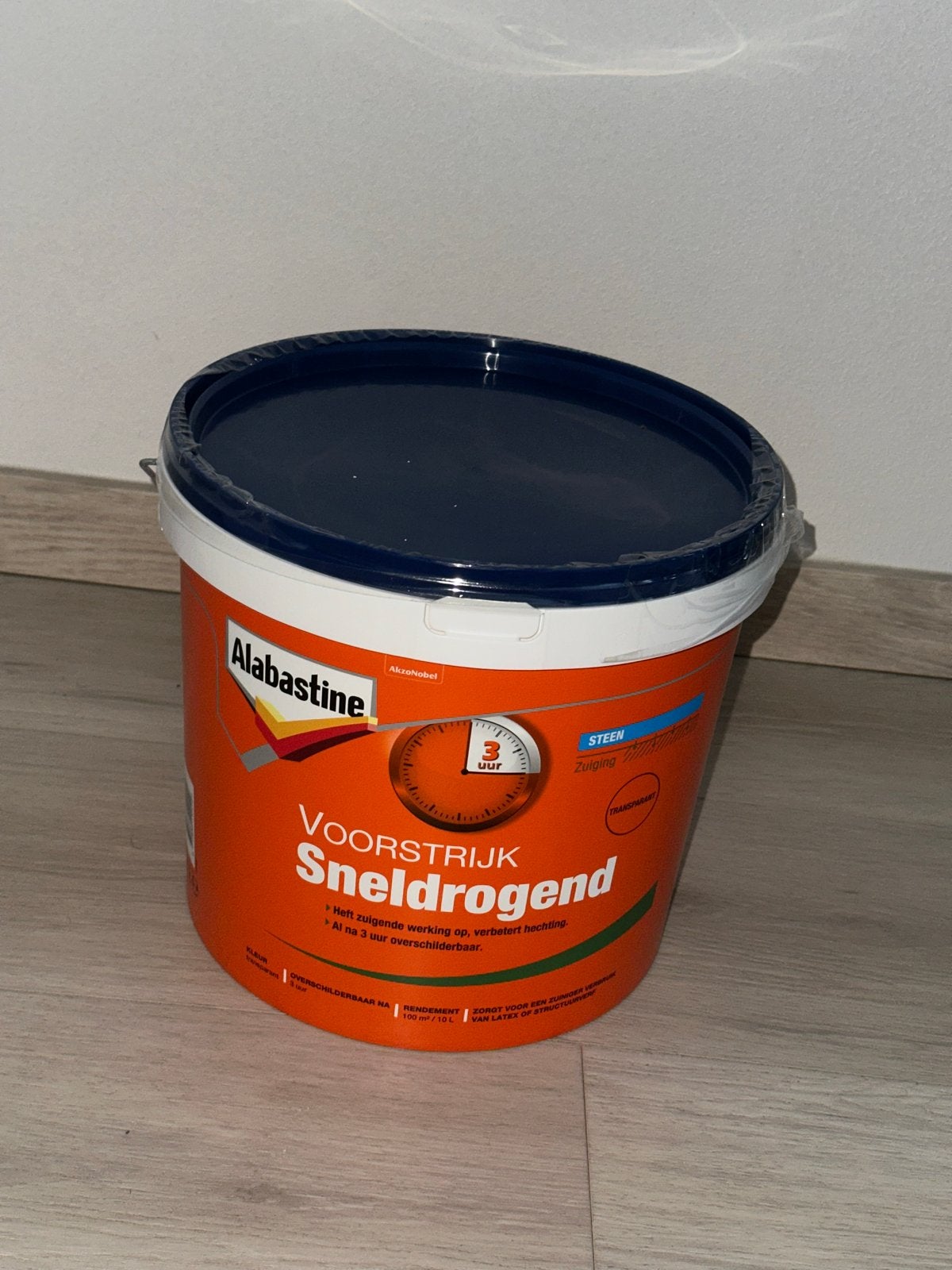 Alabastine Voorstrijk Sneldrogend - Nieuw, Doe-het-zelf en Verbouw, Ophalen, Overige kleuren, Nieuw, Verf