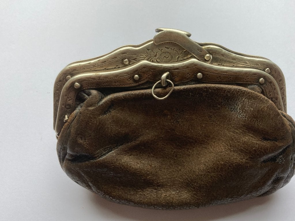 Portomonnee met zilver, Ophalen of Verzenden, Zilver