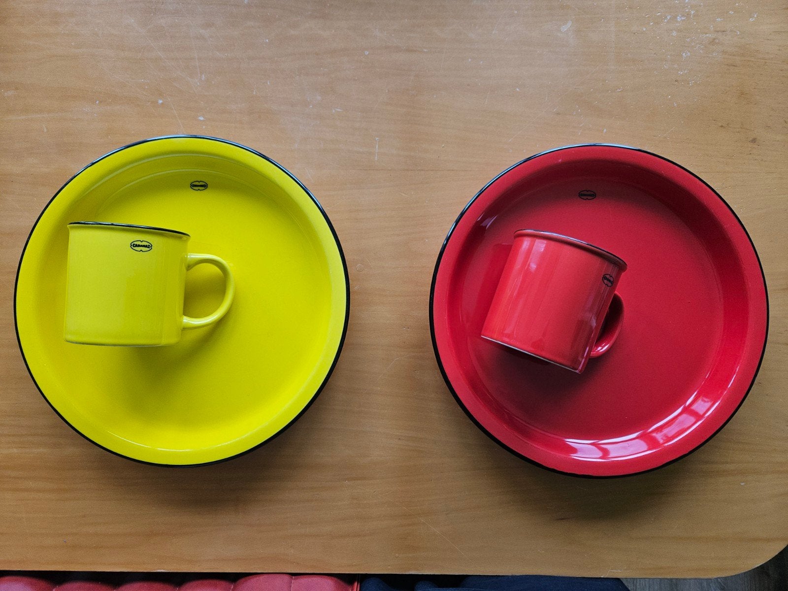 RUILEN Cabanaz borden en koffiemokken, Huis en Inrichting, Ophalen, Zo goed als nieuw, Bord(en), Overige stijlen