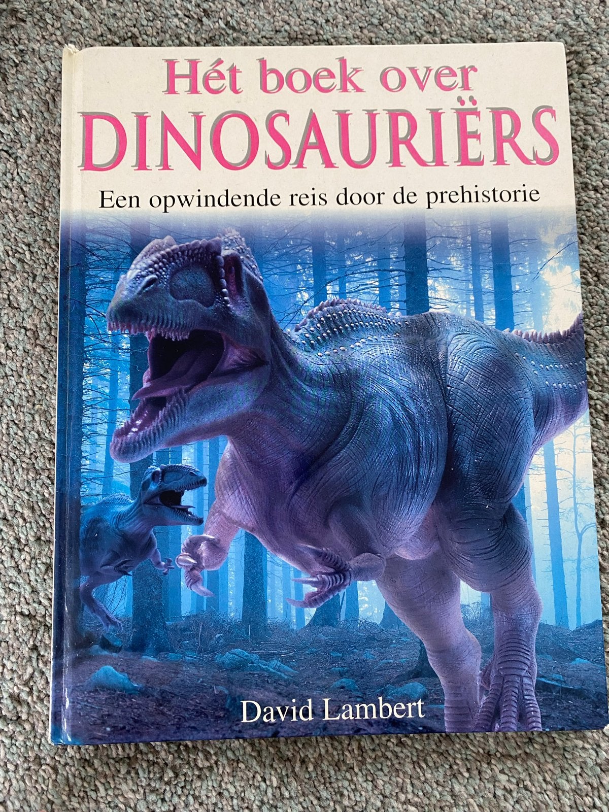 Hét boek over DINOSAURIËRS - Een opwindende reis, Ophalen of Verzenden, Gelezen