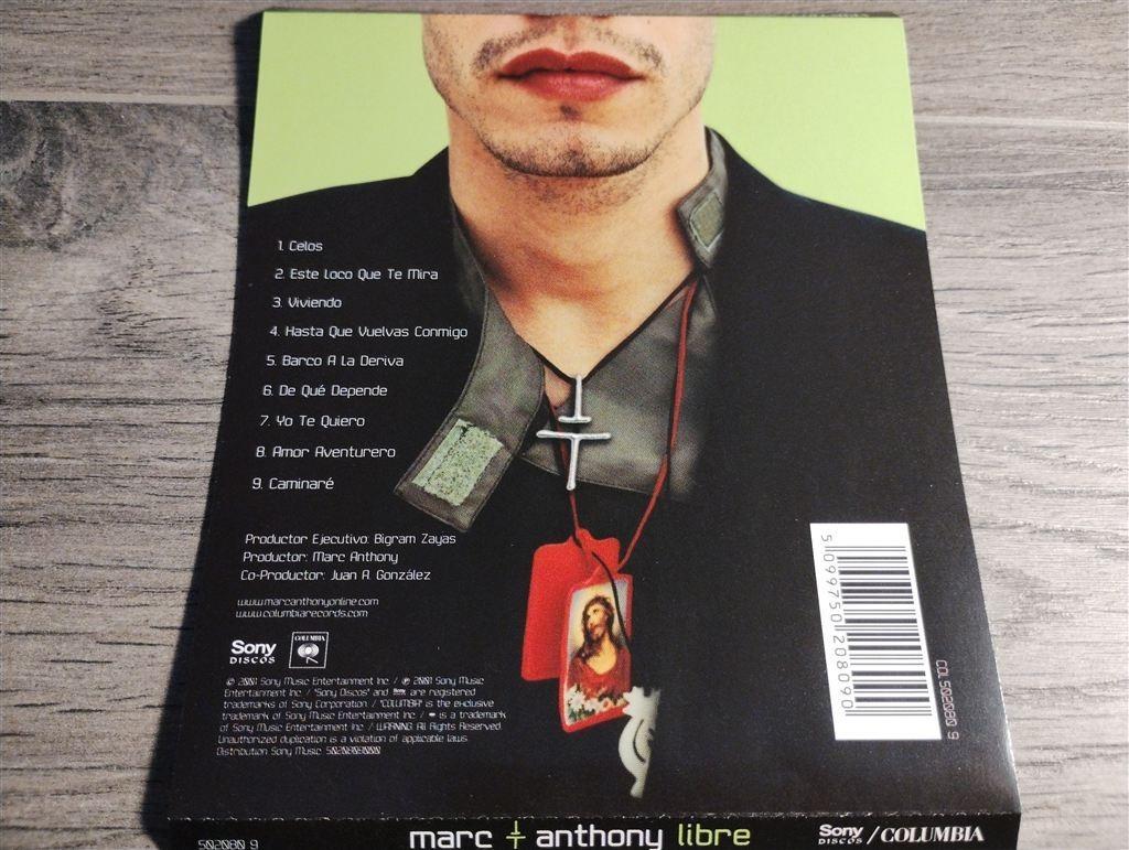 Marc Anthony - Libre, Cd's en Dvd's, Ophalen of Verzenden, Zo goed als nieuw