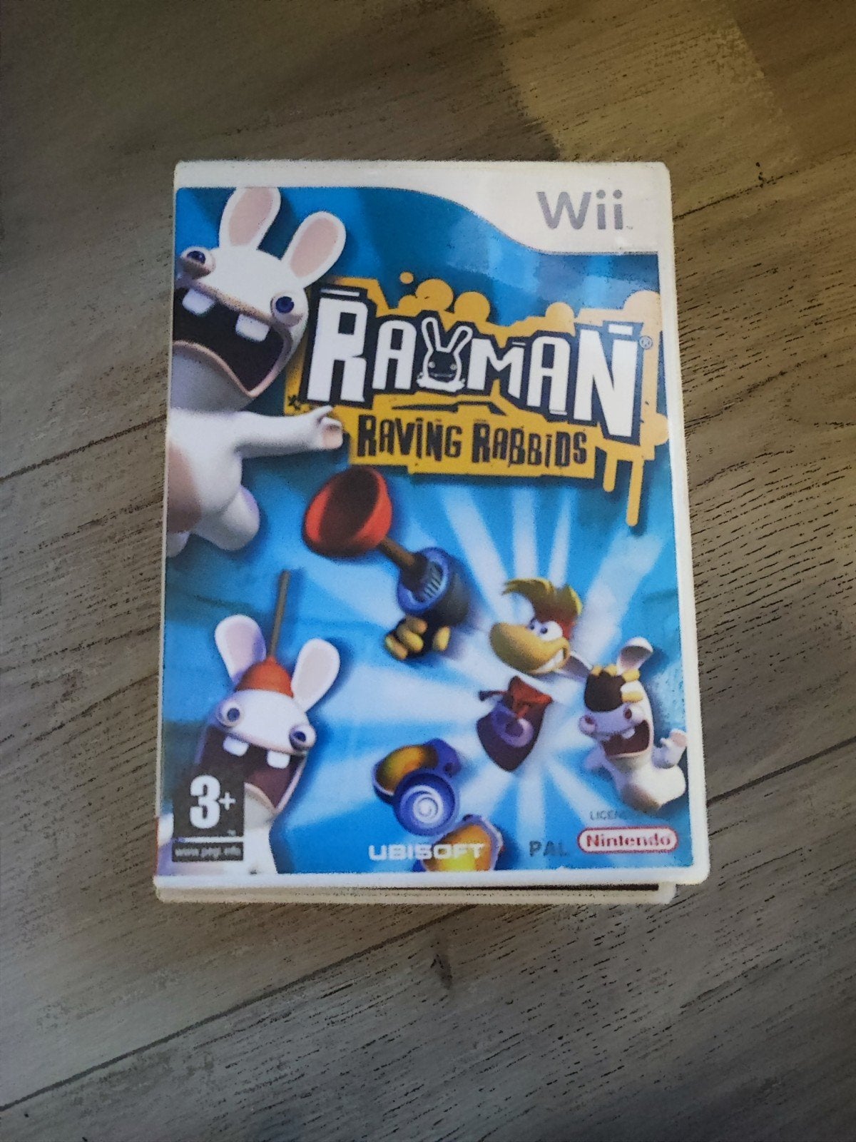 rayman raving rabits wii, Spelcomputers en Games, Avontuur en Actie, 1 speler, Ophalen of Verzenden, Zo goed als nieuw