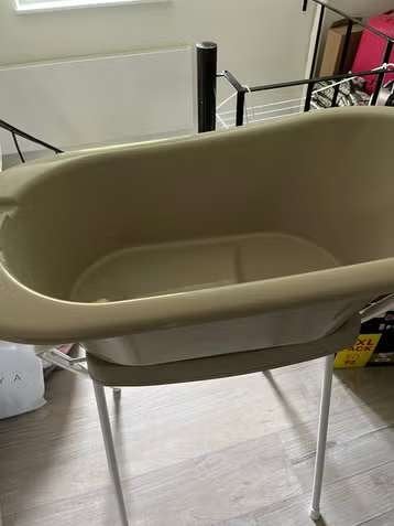 babybadje en aankleedkussens, Ophalen of Verzenden, Zo goed als nieuw, Badje