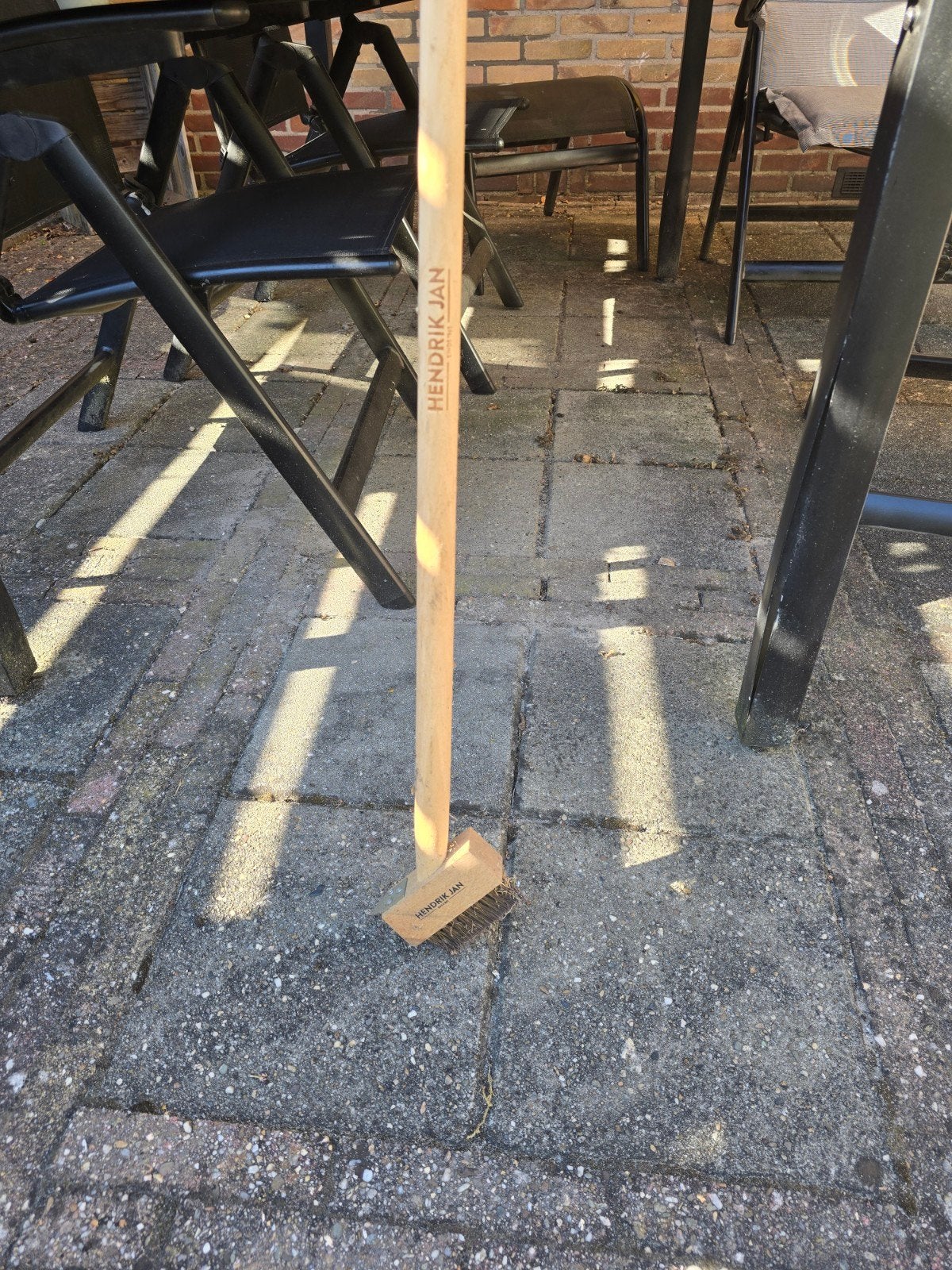 Onkruidborstel Hendrik Jan - Zo goed als nieuw, Tuin en Terras, Hand-tuingereedschap, Ophalen, Zo goed als nieuw, Overige soorten