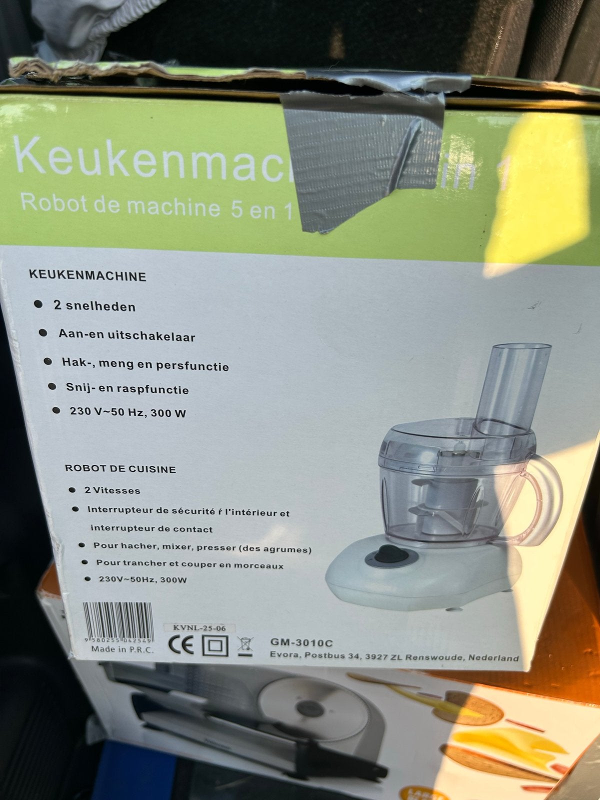 Keukenmachine 5-in-1 Robot de Machine - Nieuw in doos, Ophalen of Verzenden, Nieuw