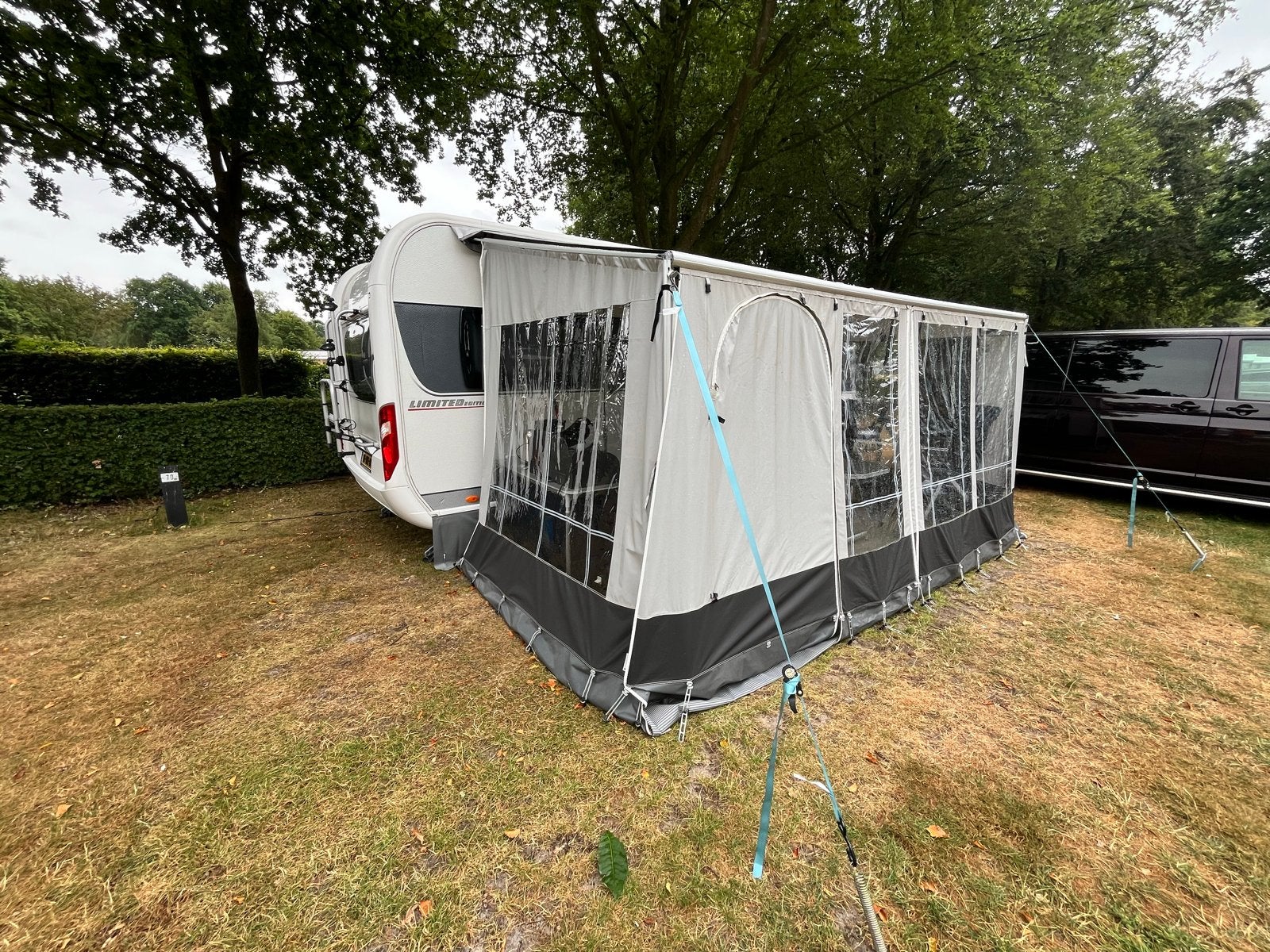 Fiamma Caravanstore 07 410 De Luxe Grey zakluifel, Caravans en Kamperen, Ophalen, Zo goed als nieuw, Fiamma