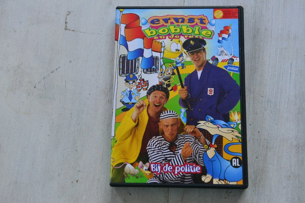 ERNST BOBBIE en de REST == Bij de Politie, Cd's en Dvd's, Dvd's | Kinderen en Jeugd, Avontuur, Verzenden, Alle leeftijden, Nederlands