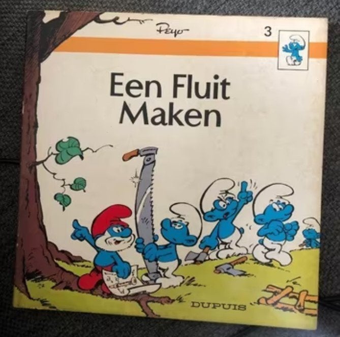 een fluit maken smurfen peyo k3, Boeken, Eén stripboek, Ophalen of Verzenden, Zo goed als nieuw