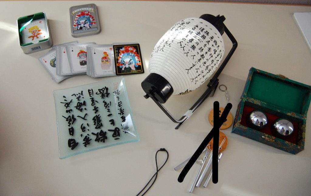 Chinese decoratiespullen in mooie grote doos, Ophalen of Verzenden, Zo goed als nieuw