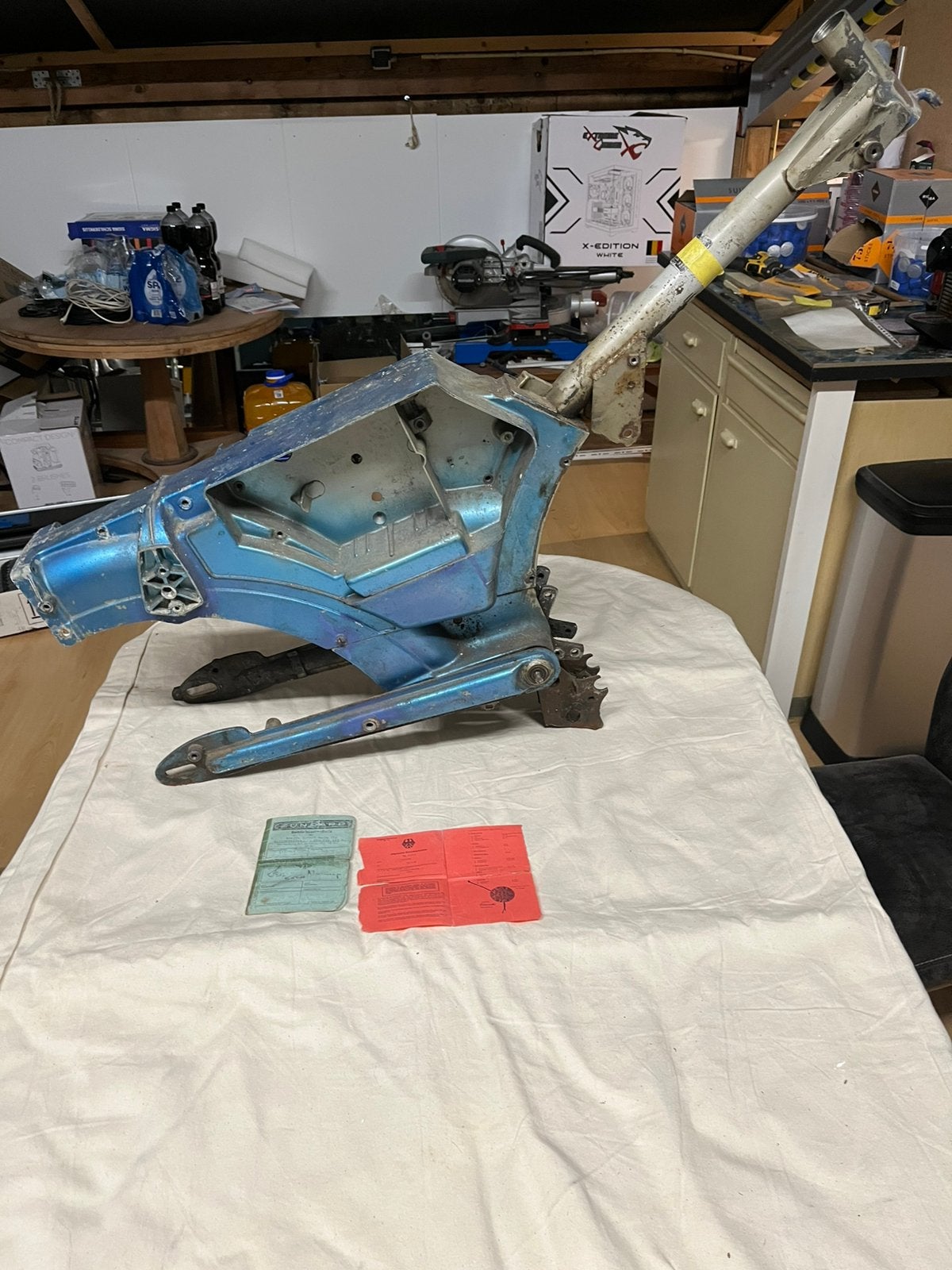 517 frame zonder kenteken., Ophalen, Gebruikt, Frame