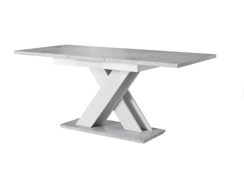 Met spoed te koop - Eetkamertafel Barri betonlook, Ophalen, 50 tot 100 cm, Zo goed als nieuw, Vijf personen of meer