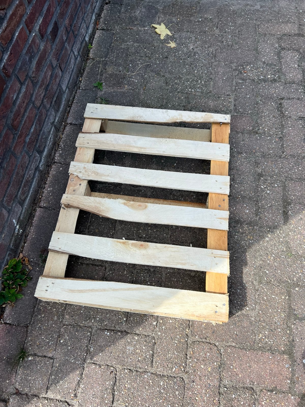 2x Houten Pallets - Ideaal voor tuin of transport, Ophalen, Gebruikt