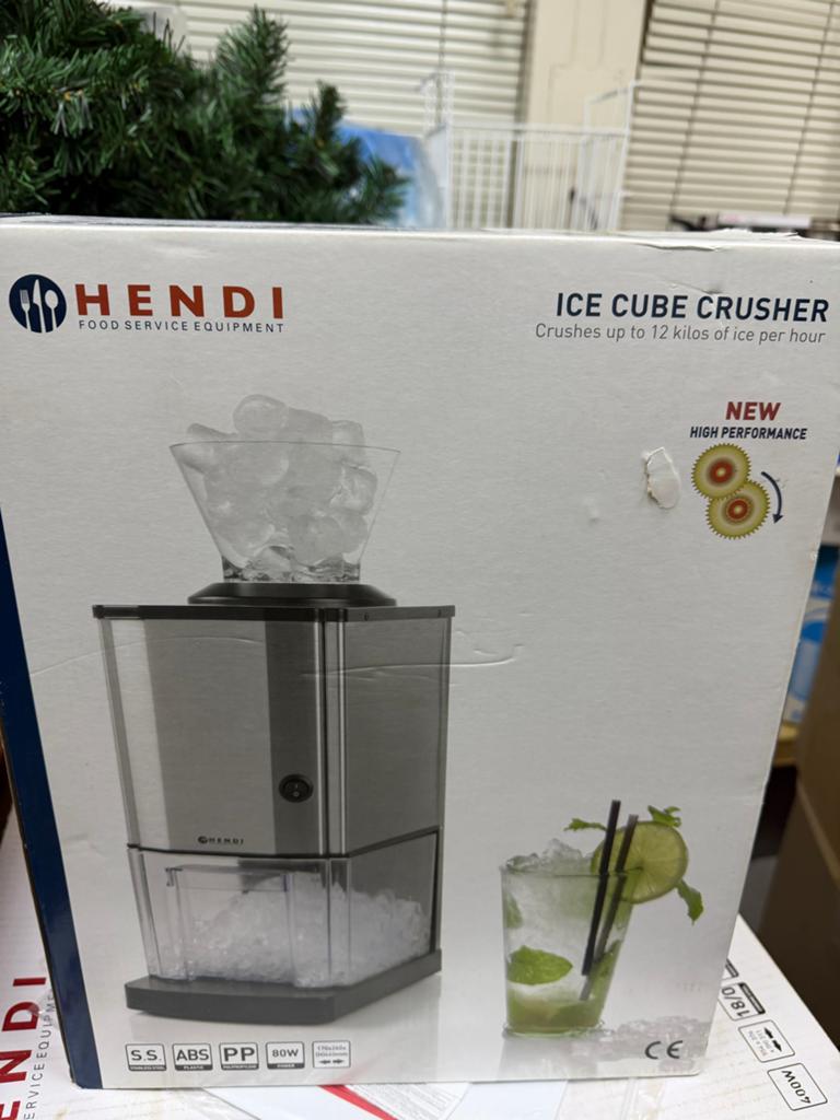 Hendi Ice Crusher - Nieuw in doos, ongebruikt, Ophalen of Verzenden, Zo goed als nieuw