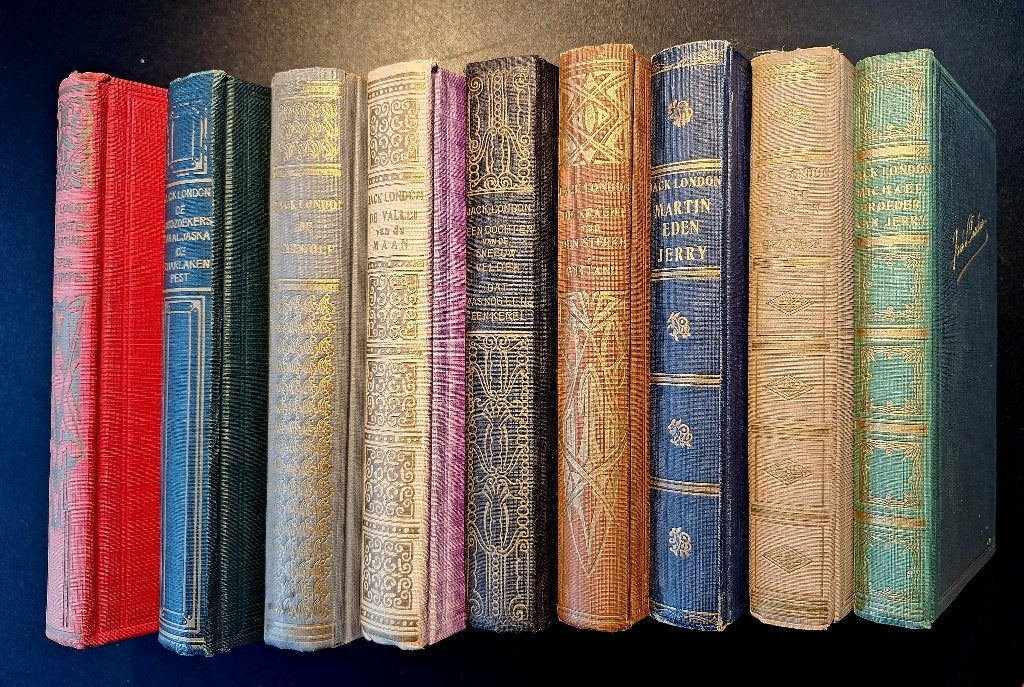 Jack London - 9 boeken, Boeken, Ophalen of Verzenden, Gelezen, Jack London