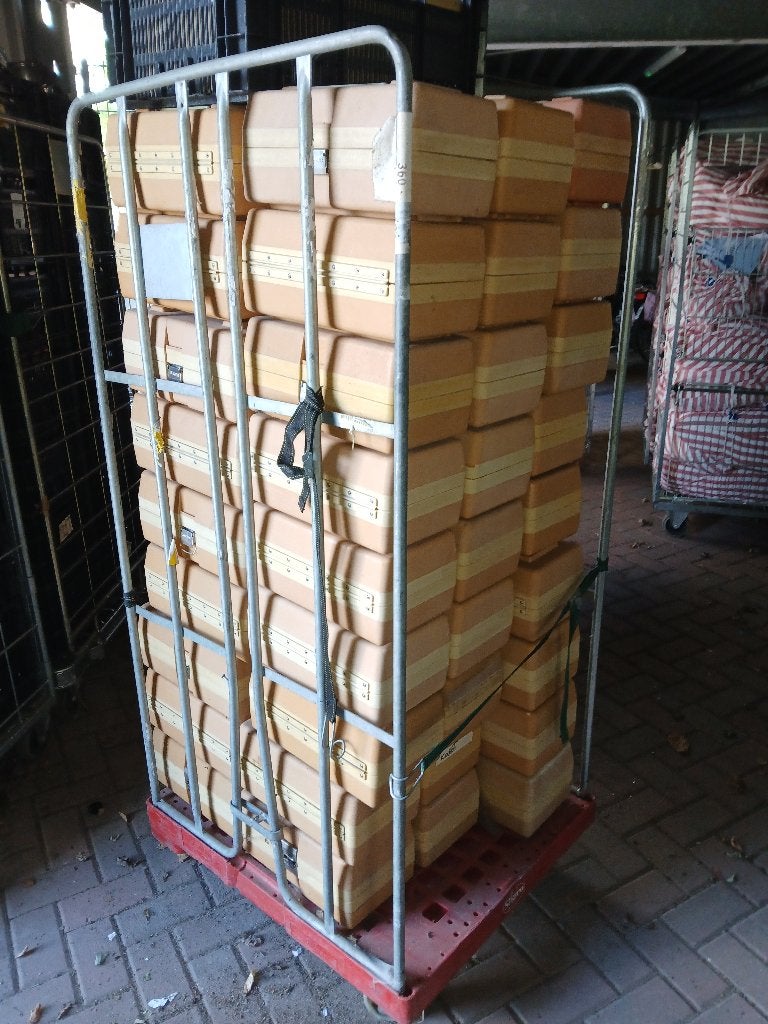 Maaltijd koffers, Ophalen, Kunststof, Overige merken, Oranje