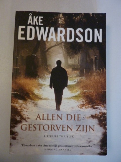 Ake Edwardson - Allen die gestorven zijn, Verzenden, Zo goed als nieuw