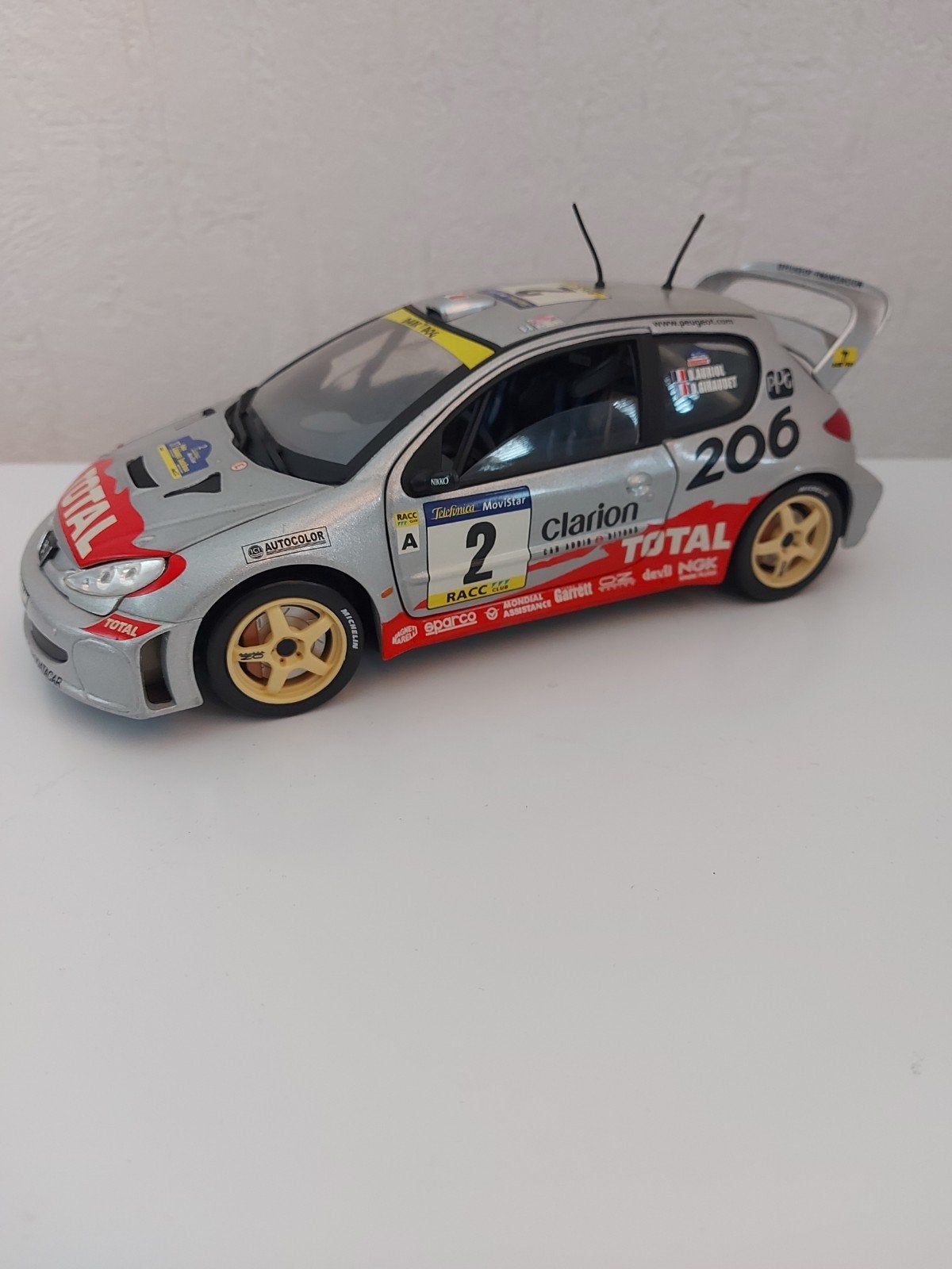 Peugeot 206 WRC #2, Ophalen of Verzenden