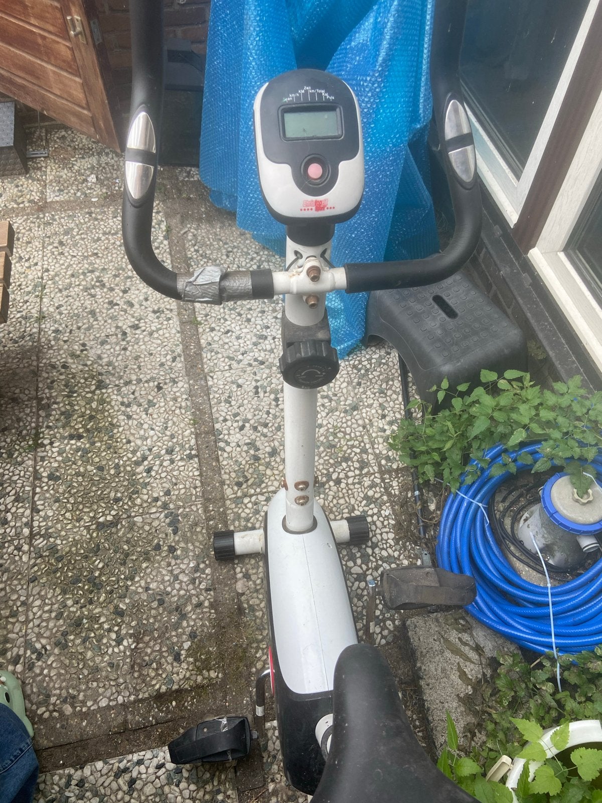 Hometrainer Christopeit Sport CL1, Ophalen, Gebruikt, Metaal, Benen