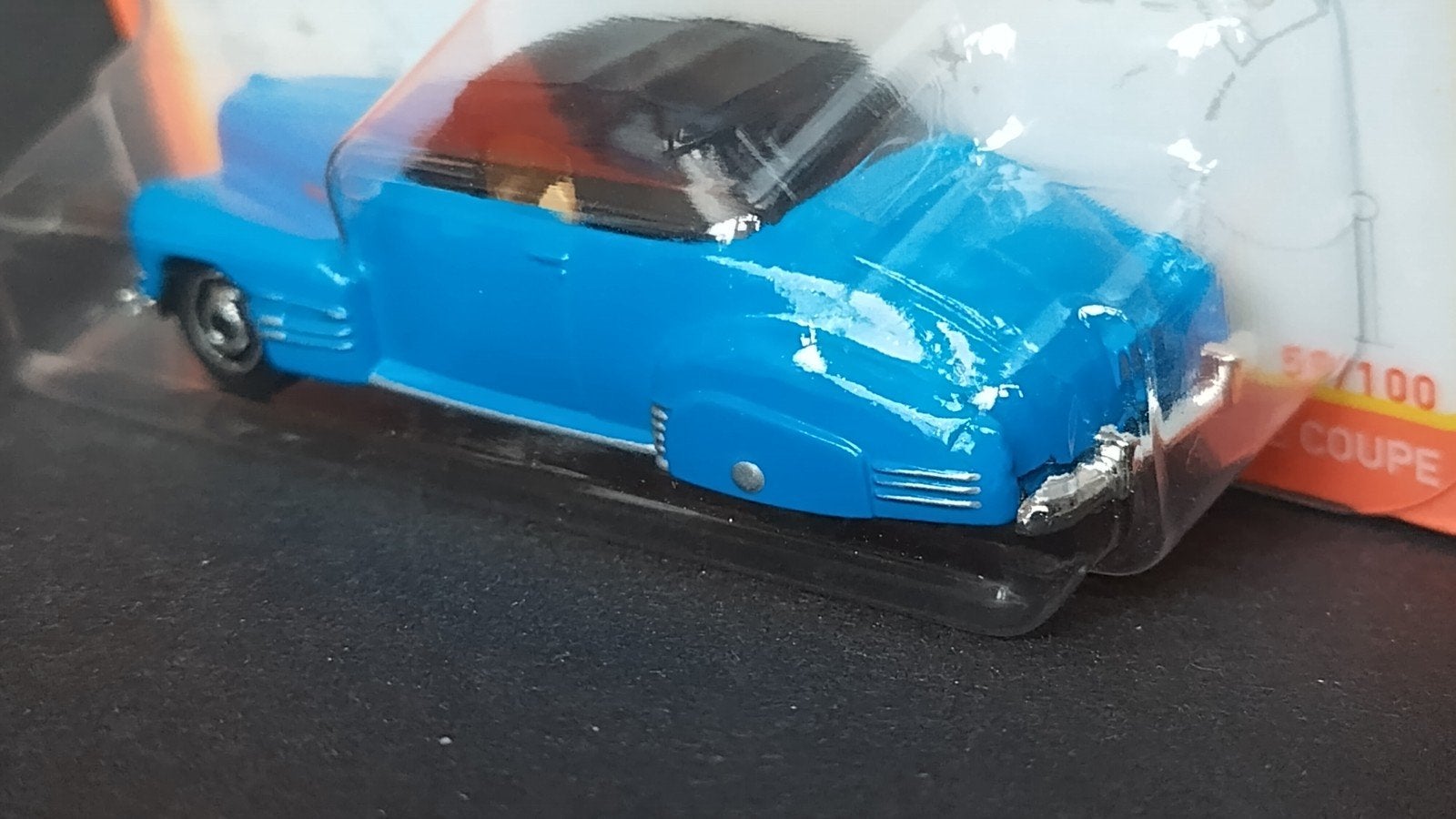 Cadillac series 62 Blue 1:64 Matchbox Pol, Auto, Verzenden, ., Nieuw