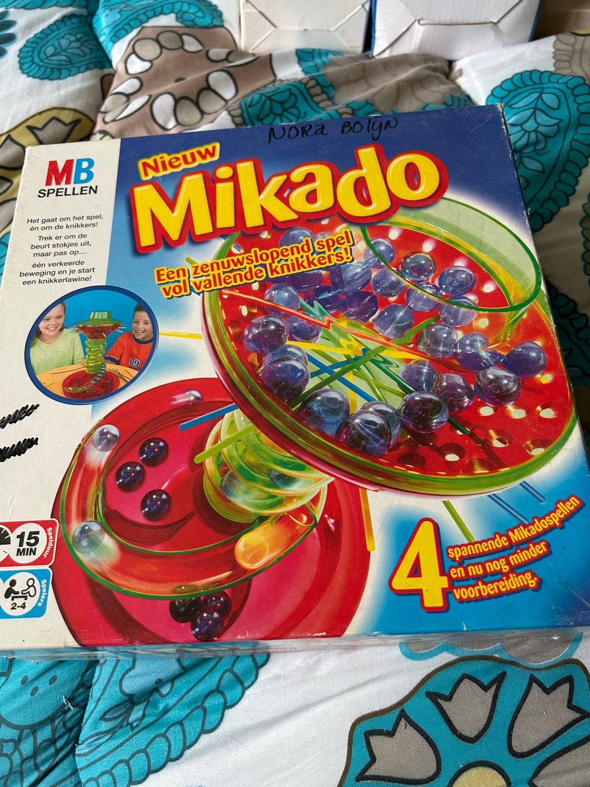 Mikado knikkerspel van MB Spellen, Drie of vier spelers, Ophalen of Verzenden, Gebruikt