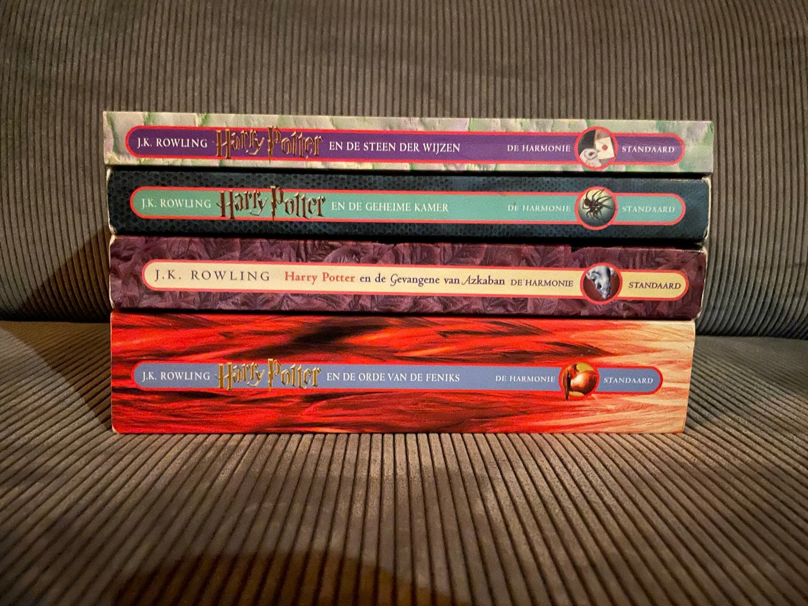 Harry Potter boeken - Deel 1 t/m 4, Boeken, Ophalen, Gelezen