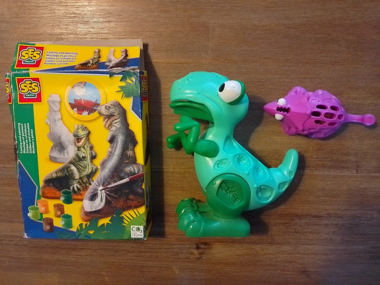 Dino's voor gips en klei, Ophalen, Gebruikt, Knutselen