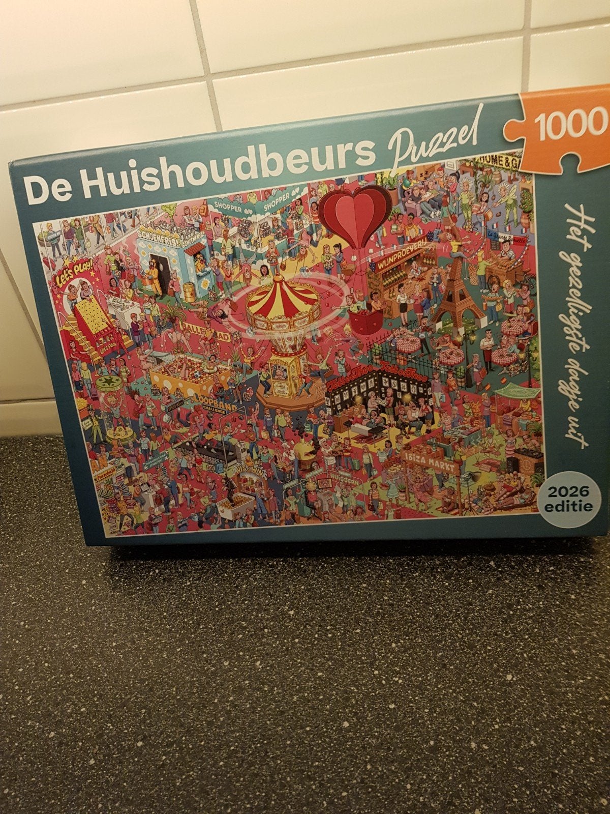 de huishoudbeurs, Ophalen, 500 t/m 1500 stukjes, Zo goed als nieuw