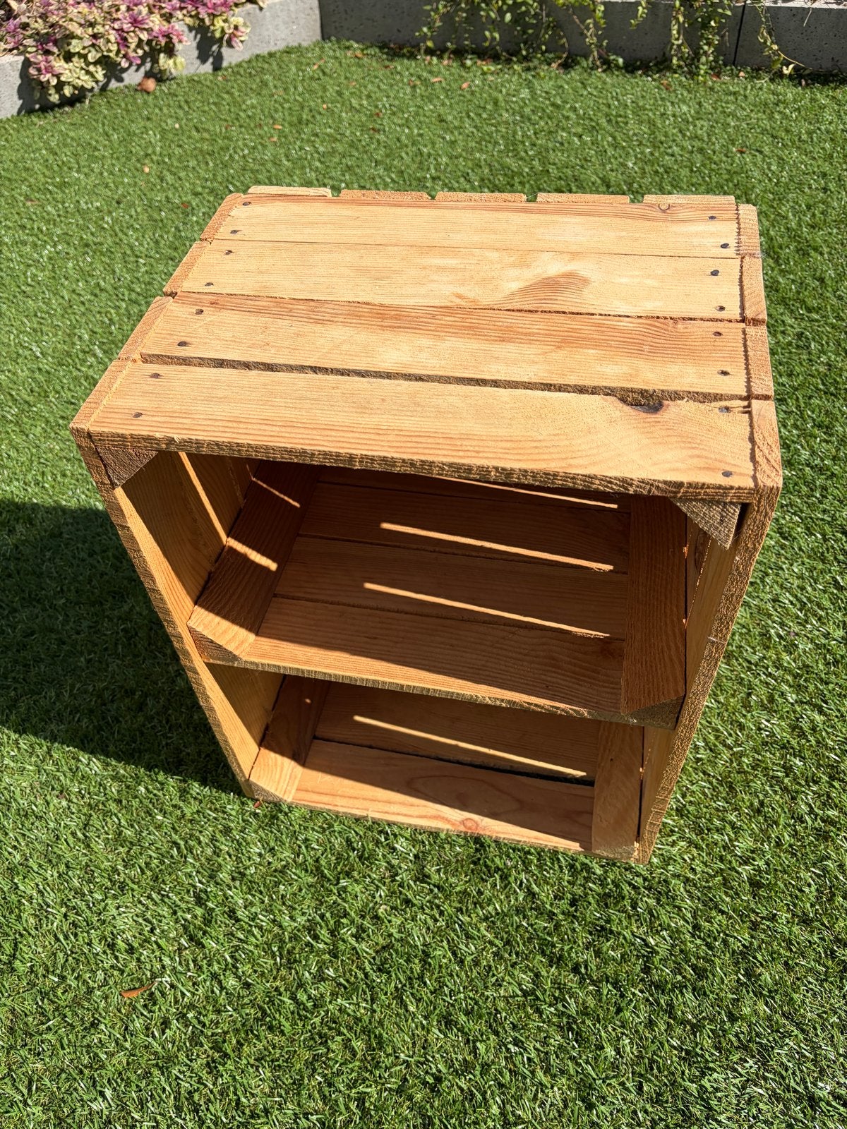 Houten krat, ideaal voor opslag of decoratie, Ophalen, Gebruikt, Minder dan 50 cm, Minder dan 40 cm