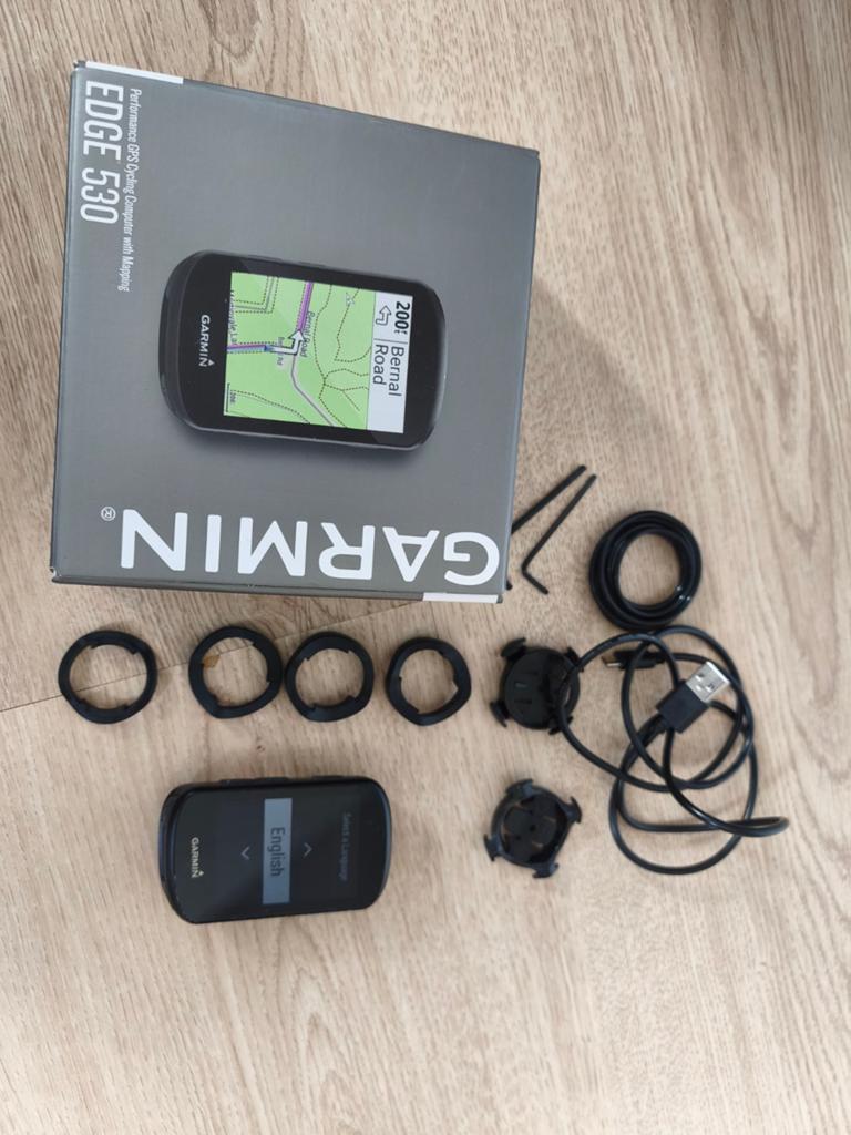Garmin Edge 530 GPS Fietscomputer, Fietsen en Brommers, Fietsaccessoires | Fietscomputers, Ophalen of Verzenden, Draadloos