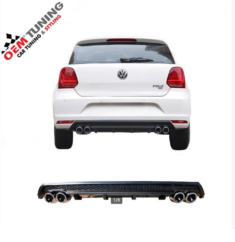 Diffuser geschikt voor POLO 6C | GOLF 7 GTI LOOK | 14-17 |