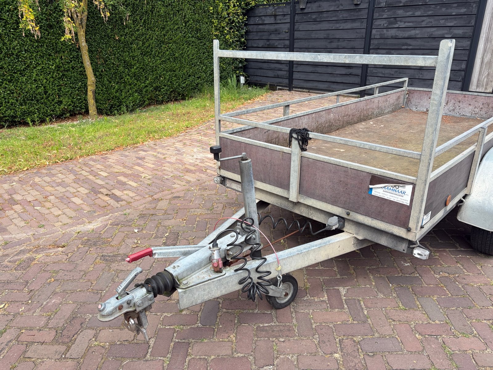Tandemasser aanhanger 2000kg - AL-KO Kober, Ophalen, Gebruikt