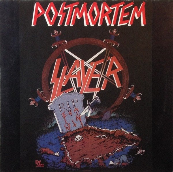 Slayer - Postmortem 12", Ophalen of Verzenden, Zo goed als nieuw