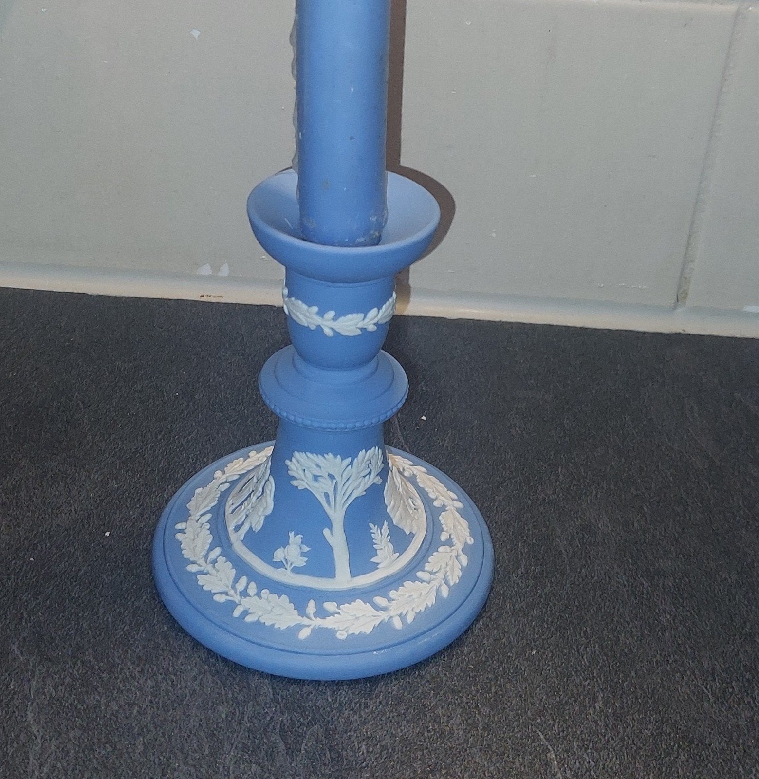 Wedgewood Jasperware Kaarsenstandaard, Ophalen of Verzenden