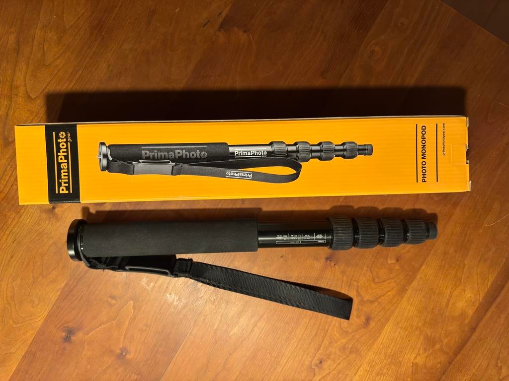 PrimaPhoto Monopod - Nieuw in doos, Ophalen of Verzenden, Nieuw, Minder dan 150 cm, Eenpoot