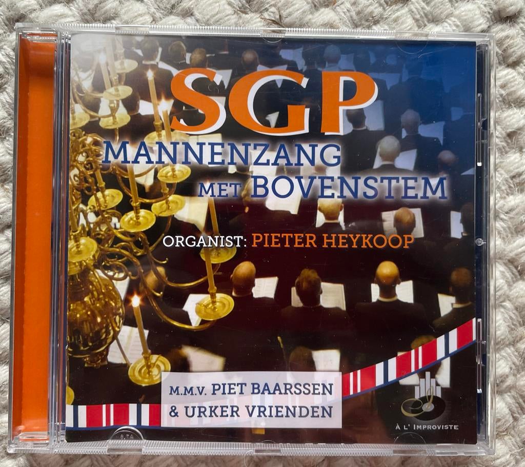 CD: SGP Mannenzang met Bovenstem - Pieter Heykoop, Ophalen of Verzenden, Gebruikt, Overige genres