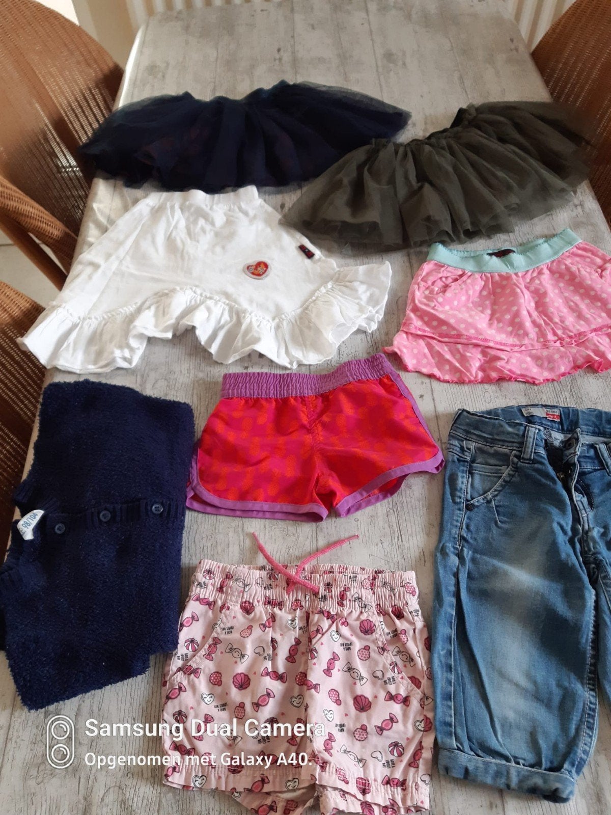 Meisjes kleding pakket maat 98/104, Ophalen of Verzenden