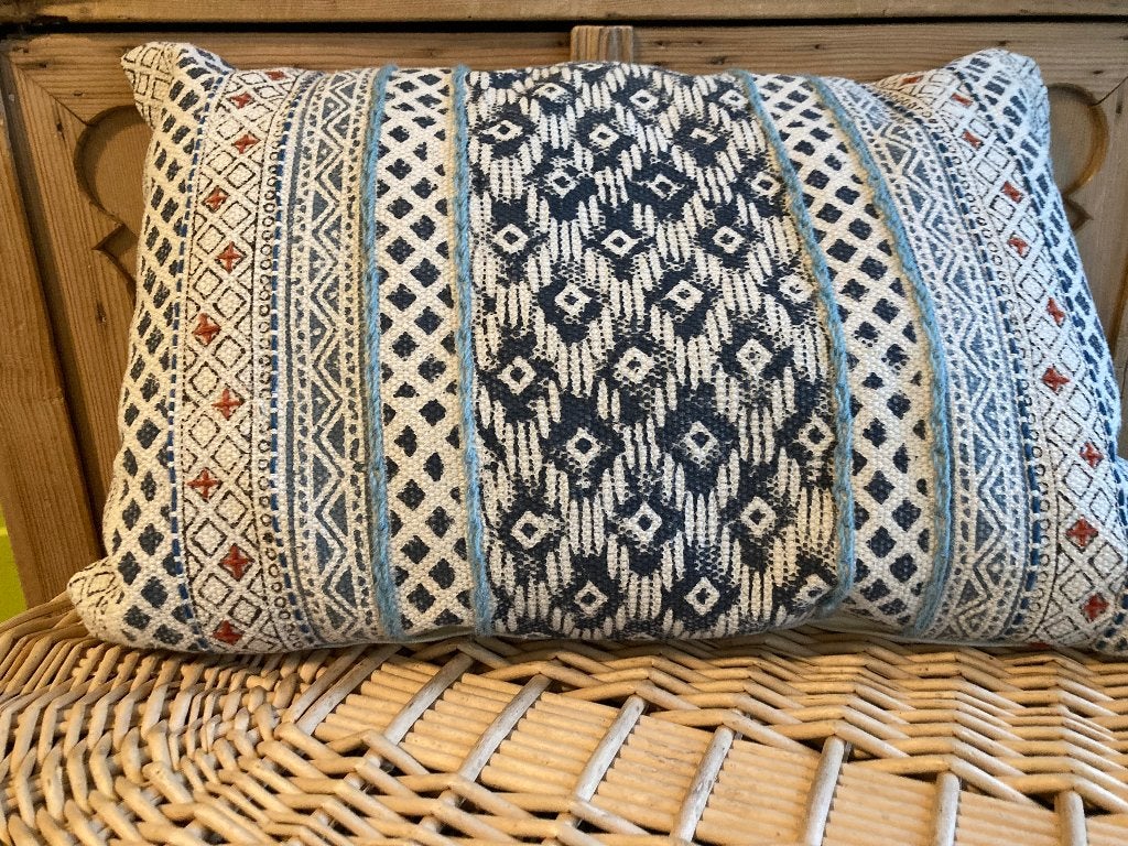 Kussen 60x40, Huis en Inrichting, Inclusief binnenkussen, Overige merken, Meerkleurig, Ophalen of Verzenden