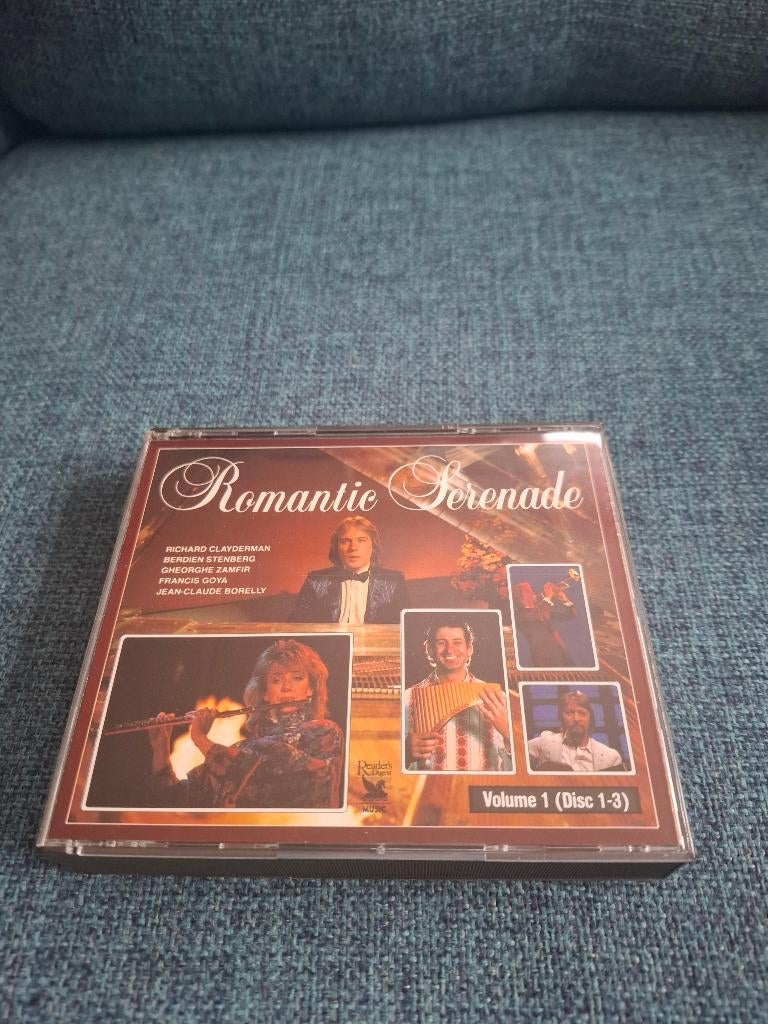 2x 3cd box Romantic Serenade. Readers Digest, Verzenden, Zo goed als nieuw