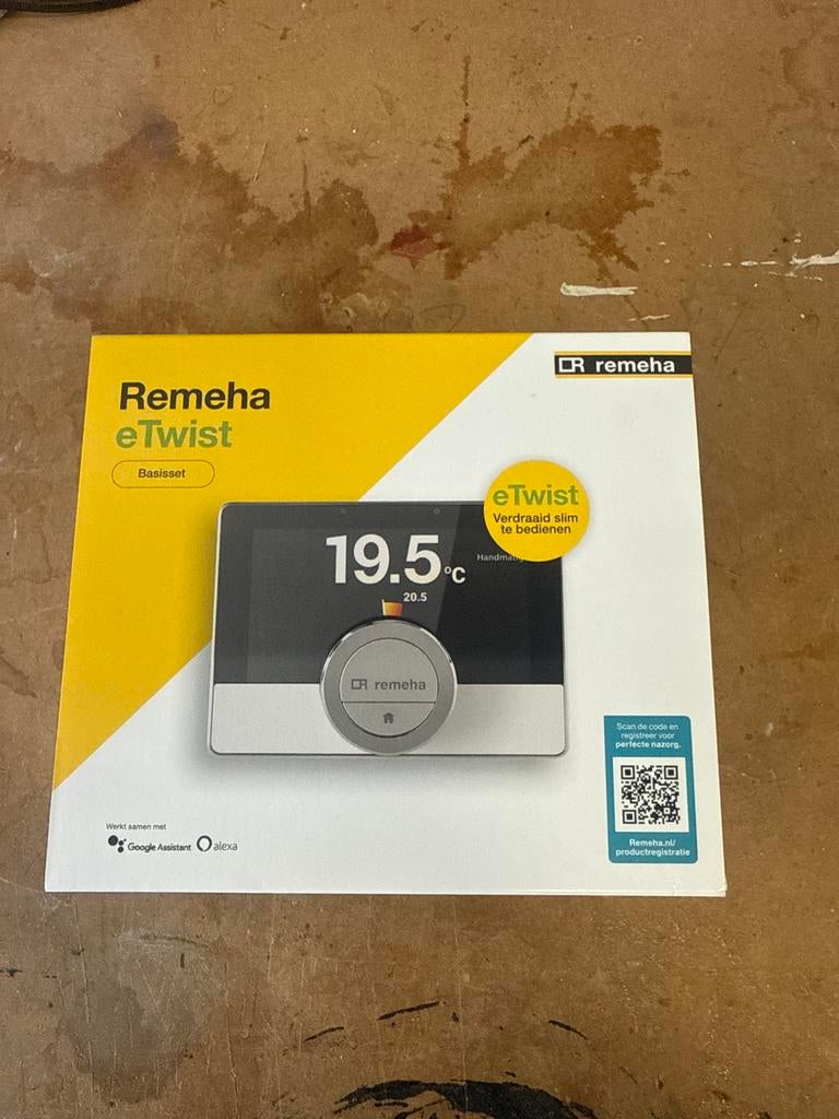 Remeha eTwist thermostaat - Nieuw en ongeopend, Ophalen of Verzenden, Slimme thermostaat, Nieuw