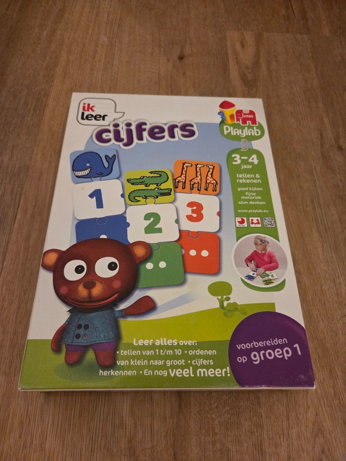 Ik Leer Cijfers Playlab - Voorbereiding Groep 1, Ophalen, Zo goed als nieuw, Rekenen
