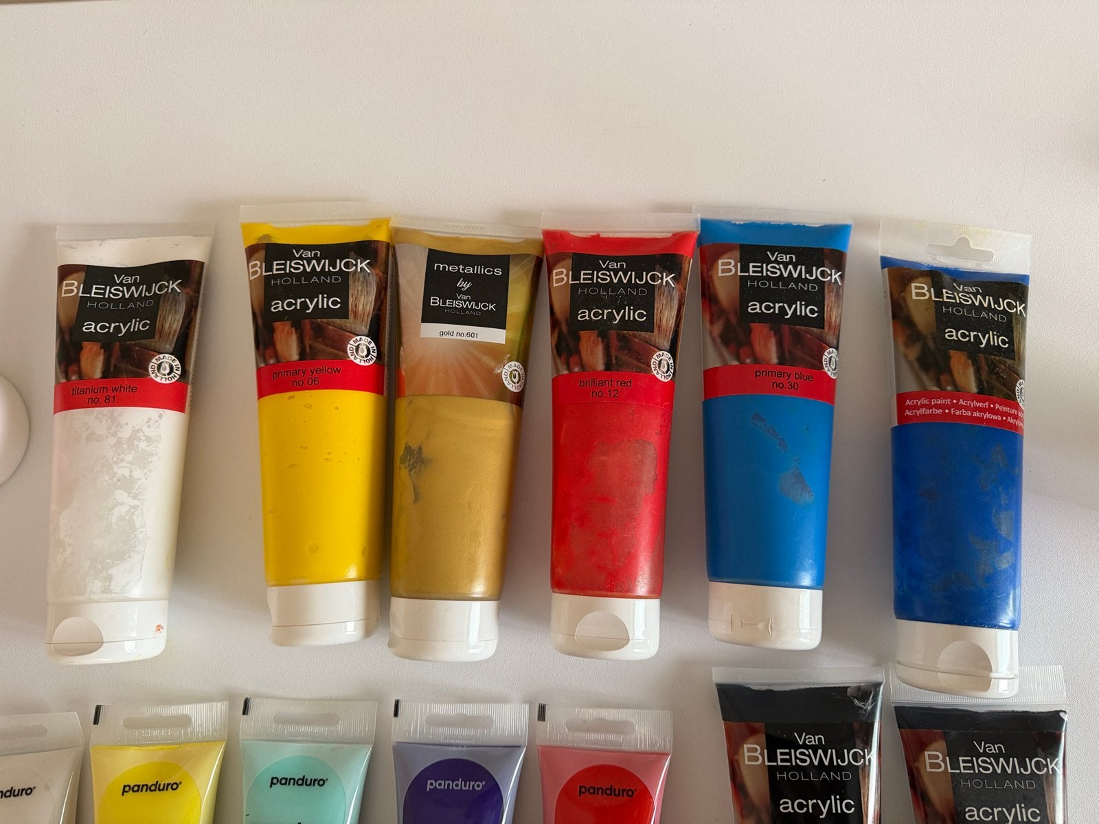 Acrylic verf van Bleiswijck en Panduro, Ophalen of Verzenden, Gebruikt, Acrylverf