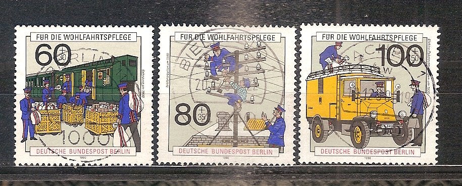 Berlin 876-878, Ophalen of Verzenden, BRD, Gestempeld