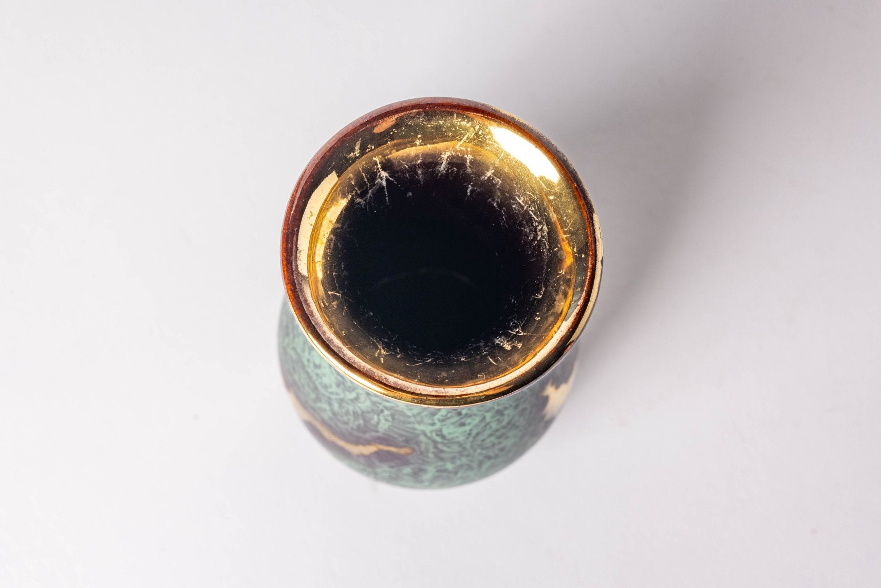 Vintage Jasba vaas, Jaspatina, Ophalen of Verzenden