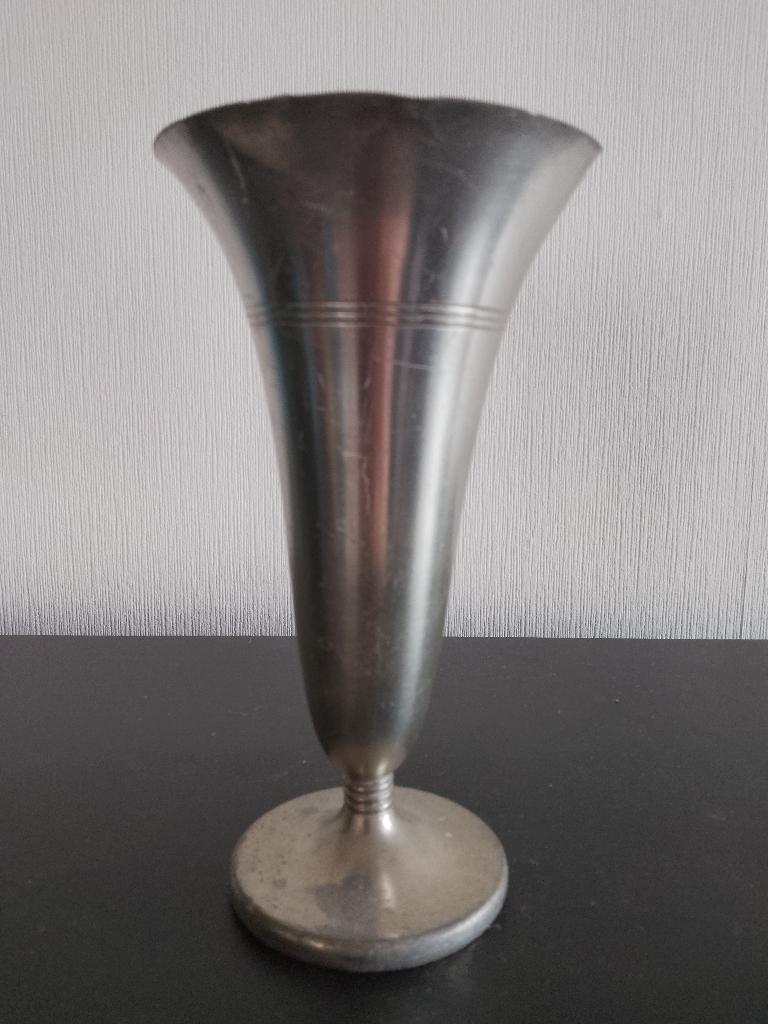 Zuiver Tinnen Kelk van Dovo, Antiek en Kunst, Antiek | Tin, Ophalen of Verzenden