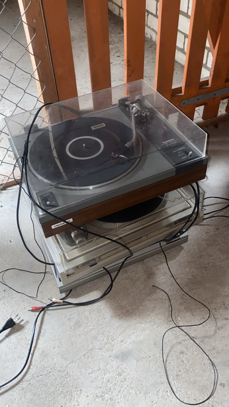3 Platenspelers - Werking Onbekend (Pioneer, Technics), Ophalen, Niet werkend, Platenspeler, Pioneer