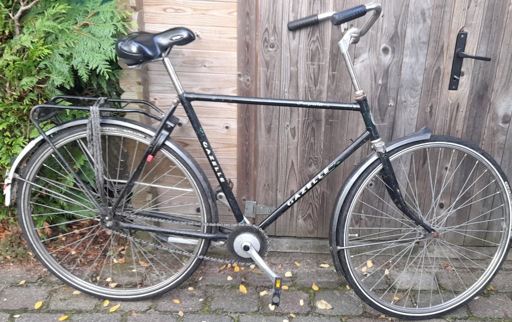 Heren fiets, Ophalen, Terugtraprem, Gebruikt, 57 tot 61 cm