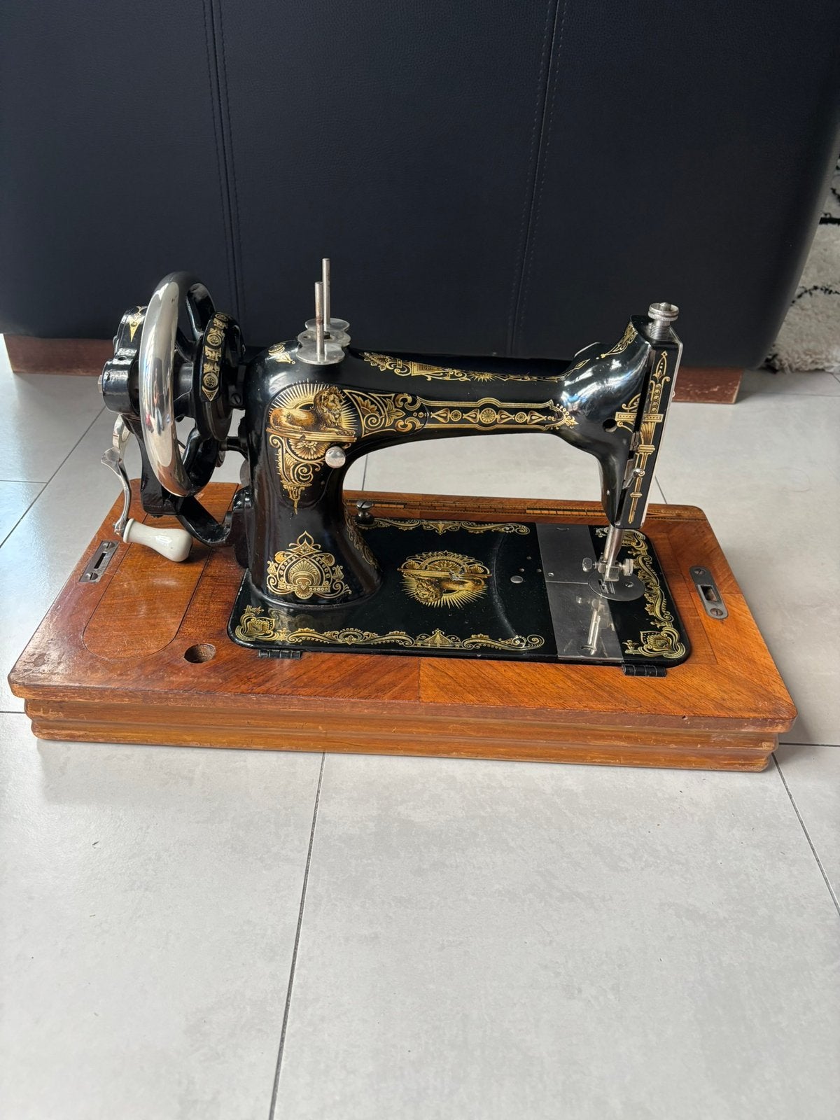 Singer 28K naaimachine (antiek, begin 1900), Antiek en Kunst, Antiek | Naaimachines, Ophalen of Verzenden
