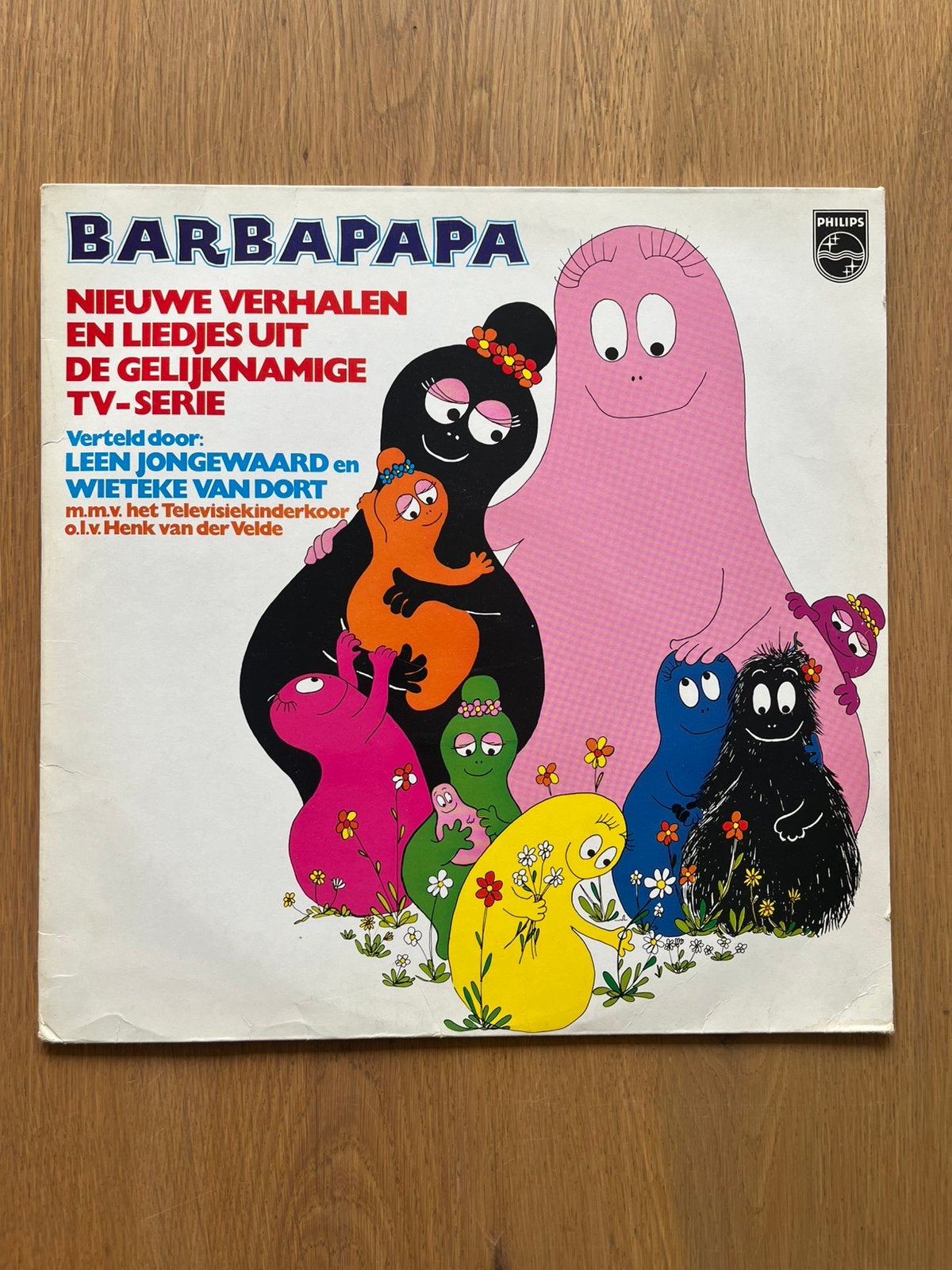 Barbapapa - nieuwe verhalen en liedjes uit de TV-serie -1974, Cd's en Dvd's, Vinyl | Kinderen en Jeugd, LP, Gebruikt, 10 inch