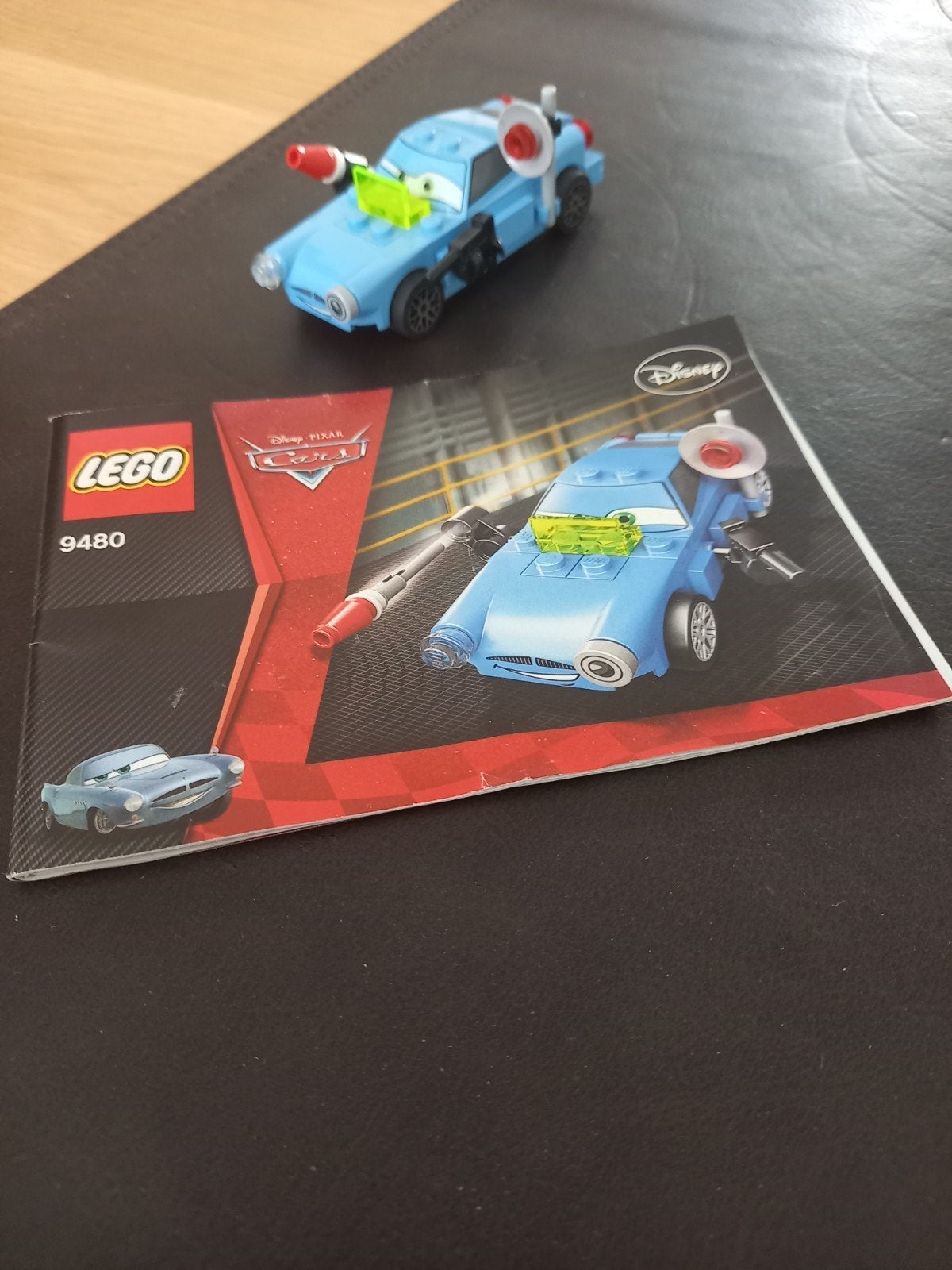 Lego Cars 9480 Agent Mater compleet en gedemonteerd, Gebruikt, Overige thema's, Lego, Compleet